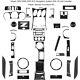 57Pcs RHD Carbon Fiber Interior Full Cover Trim For Nissan 350Z 2006-2009 Manual