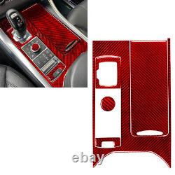 57Pcs Red Carbon Fiber Full Interior Kit Cover Trim For Land Rover Range Rover