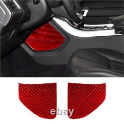 57Pcs Red Carbon Fiber Full Interior Kit Cover Trim For Land Rover Range Rover