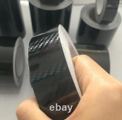 5D Carbon Fiber Black Vinyl Tape, Automotive Grade, Self adhesive Wrap Sticker