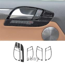 63Pcs Carbon Fiber Full Interior Kit Cover Trim For Audi Q7 2007-15