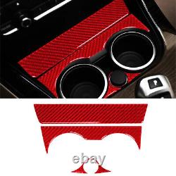 64PCS For BMW X3 F25 X4 F26 Red Carbon Fiber Full Kits Interior Trim