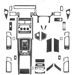 66pcs Carbon Fiber Full Kits Interior Trim For Land Rover Discovery Sport