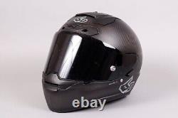 6D Carbon Motorcycle Helmet ATS-1 Matt Carbon Black Full Face Sport Motorbike