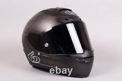 6D Carbon Motorcycle Helmet ATS-1 Matt Carbon Black Full Face Sport Motorbike