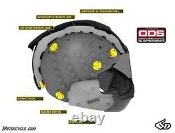 6D Carbon Motorcycle Helmet ATS-1 Matt Carbon Black Full Face Sport Motorbike