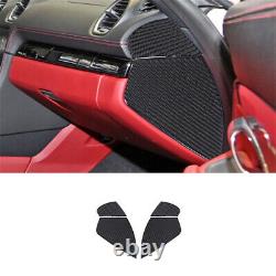 77Pcs Carbon Fiber Full Interior Exterior Trim For Porsche 718 Boxster Cayman