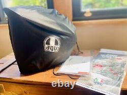 AGV AX9 MONO Full Face Adventure Helmet E2205 Street Matt Carbon S 55 56