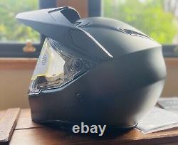 AGV AX9 MONO Full Face Adventure Helmet E2205 Street Matt Carbon S 55 56