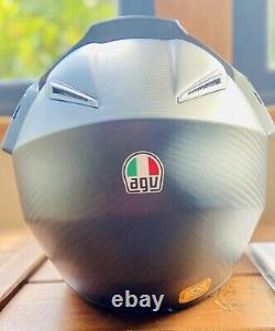 AGV AX9 MONO Full Face Adventure Helmet E2205 Street Matt Carbon S 55 56