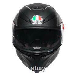 AGV K5-S Tornado Matt Black Silver Full Face Motorcycle Helmet