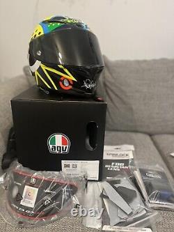 AGV PISTA GP-RR WINTER TEST 2020 ROSSI MOTORCYCLE HELMET L Limited Edition /2500
