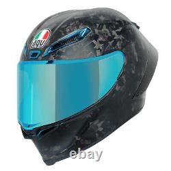 AGV Pista GP-RR Futuro Carbon Blue Motorcycle Helmet FREE VISOR! ECE DOT