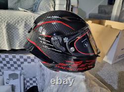 AGV Pista GP RR Helmet 2023 Carbon/Red Small PLUS Tinted Visor