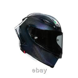 AGV Pista GP-RR Iridium Carbon Rainbow Motorcycle Helmet FREE VISOR! ECE DOT 06