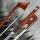 ARCRAW Cello Bow 4/4 Full Size Carbon Fiber Core Pernambuco Wood Skin Snakewood