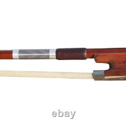 ARCRAW Full Size Cello Bow 4/4 Carbon Fiber & Pernambuco Wood Hybrid