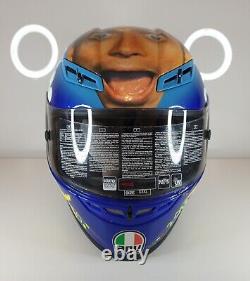 Agv Gp-tech Rossi Face Mugello 2008 Valentino Rossi Helmet