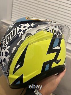 Agv Pista Gp Winter Test 2016 Snowman Valentino Rossi Helmet Limited Ed Large