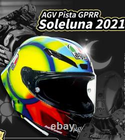Agv Pista Gprr Gp-rr Soleluna 2021 Valentino Gp Crash Helmet Soleuna Rossi Gprr