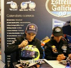 Agv Ti-tech Gothic Valentino Rossi Signed Marquez Helmet
