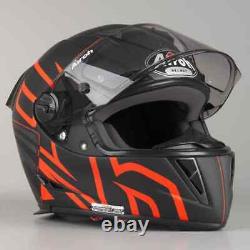 Airoh Gp 500 Full Face Helmet Sectors Matt Orange
