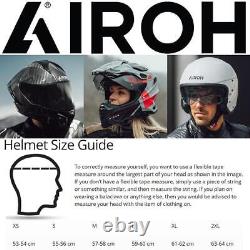 Airoh Matryx Carbon Full Face Motorcycle Helmet Sports Style Bike Crash Lid