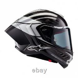 Alpinestars (Road) Helmet Supertech R10 ELEMENT (Black/Carbon Silver/Black)