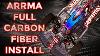 Arrma Full Carbon Fiber Parts Perfect Pass Carbon Fiber Kit Install Arrma Limitless Arrma Infraction