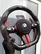 BMW LED Red F10/20/30/80/90 Real Carbon Fiber Steering Wheel Full Set With Airba