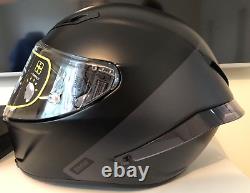 BMW Motorrad M Pro Race Carbon Helmet Triple Black XL BNIB
