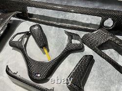 BMW e90 e91 full carbon fiber interior trims set carbon skinning service