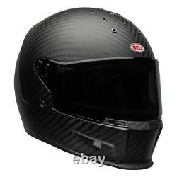 Bell Cruiser 2020 Eliminator Carbon Fibre Full Face Motorbike Helmet Matt Black