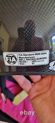Bell HP3 Carbon Helmet FIA 8860 Approved