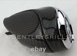 Bentley Bentayga Shift Gear Knob Full Genuine Carbon Fiber / Chrome