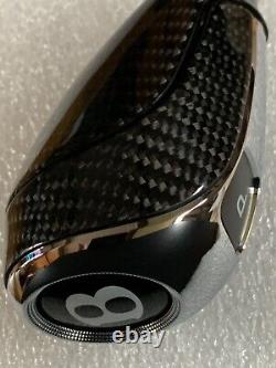 Bentley Bentayga Shift Gear Knob Full Genuine Carbon Fiber / Chrome