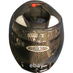CLEARANCE LEO-958 PSI Carbon Fibre Full Face Motorbike Helmet XS 53-54cm