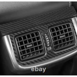 Car Full Carbon Fiber Interior Kit Trim Black For 2015-2021 Toyota Hilux 42Pcs