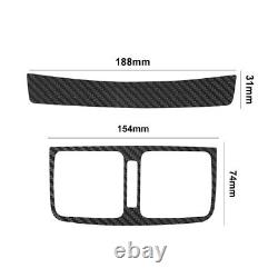 Car Full Carbon Fiber Interior Kit Trim Black For 2015-2021 Toyota Hilux 42Pcs