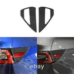 Carbon Fiber Full Complete Set Decor Kit Panel Trim Cover for Tesla Model Y 3