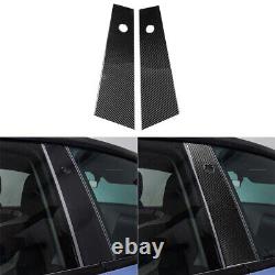 Carbon Fiber Full Complete Set Decor Kit Panel Trim Cover for Tesla Model Y 3