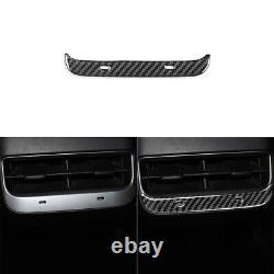 Carbon Fiber Full Complete Set Decor Kit Panel Trim Cover for Tesla Model Y 3