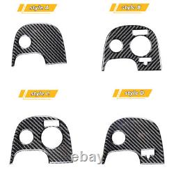 Carbon Fiber Full Dashboard Kit Set Trim Cover Trim For Chevy Corvette C5 00-04