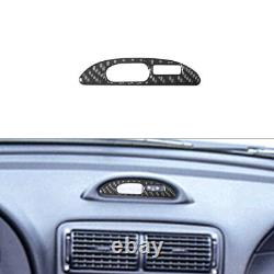 Carbon Fiber Full Interior Cover Trim Set Kit For Ford Mustang 2001-2004