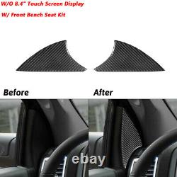 Carbon Fiber Full Kits WithO 8.4 Screen Trim Cover For Dodge RAM 1500 2013-2015