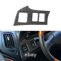 Carbon Fiber Full Set Control Trim Cover Stickers for Lexus RX300 1998-2003