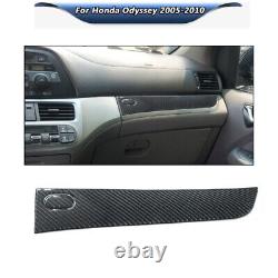 Carbon Fiber Full Set Kit Console Trim Interior Cover For Honda Odyssey 2005-10