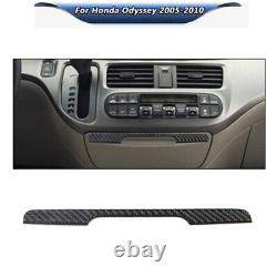 Carbon Fiber Full Set Kit Console Trim Interior Cover For Honda Odyssey 2005-10