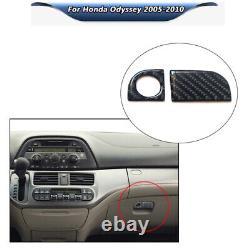 Carbon Fiber Full Set Kit Console Trim Interior Cover For Honda Odyssey 2005-10