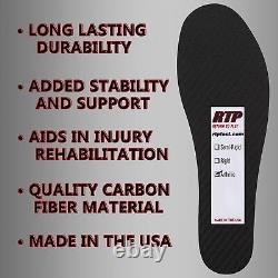 Carbon Fiber Full Shoe Semi-Rigid Insert 34 cm Men's Size 17 Made in The USA